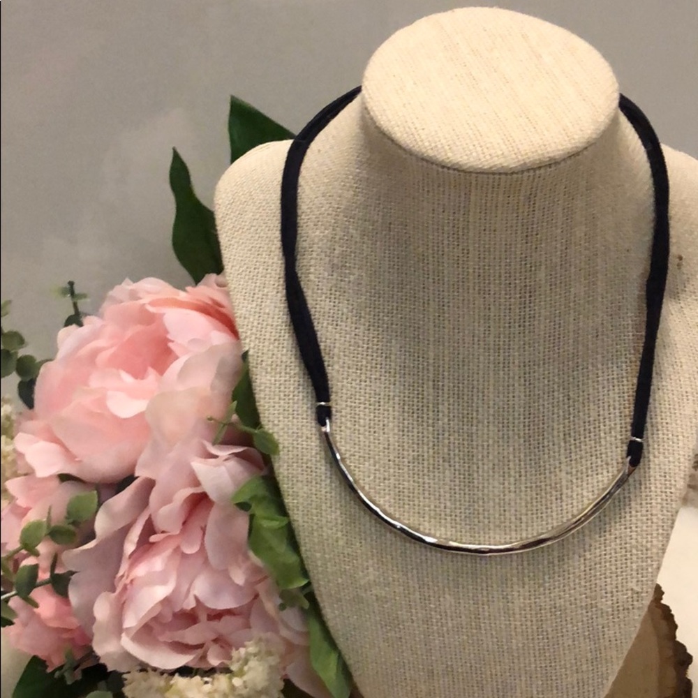 Metal Leather Necklace and Choker